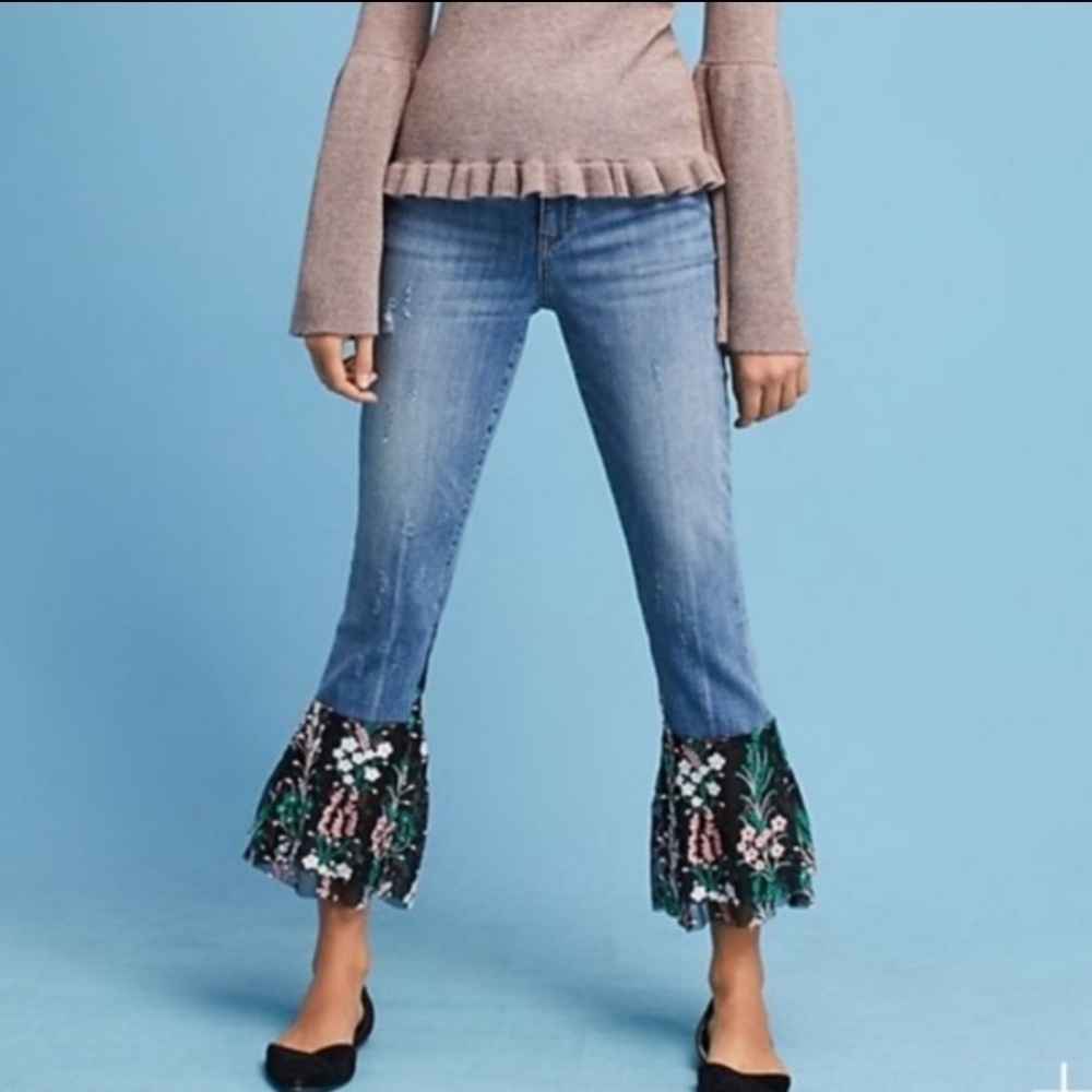 Anthropologie PILCRO and the Letterpress Flare Jeans | 25